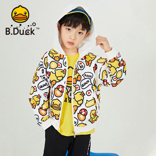 B.Duck小黄鸭童装秋季休闲夹克105-150 BF3211909 商品图3