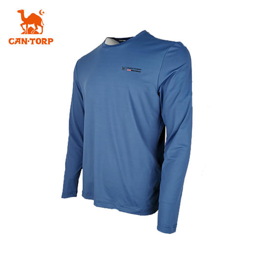 肯拓普骆驼春夏男式圆领功能长TC212294506 商品图1