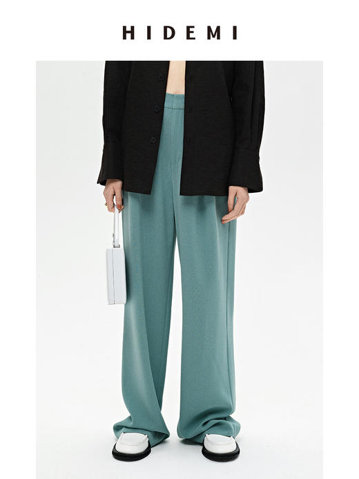 HIDEMI 氧气绿垂顺醋酸西装套装 商品图7