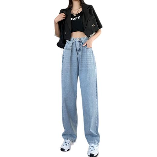 裁缝学苑AQ05 高腰阔腿裤牛仔裤纸样 女装新款2022裁剪纸样打版图 商品图4