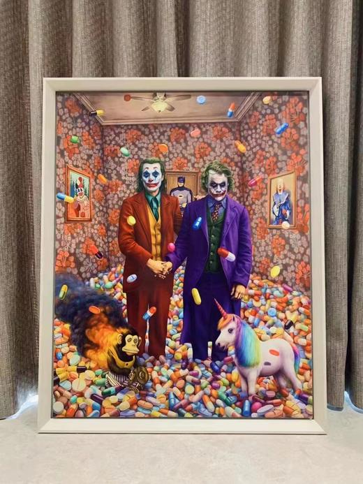 《prison of the mind》小丑-帆布版 商品图0