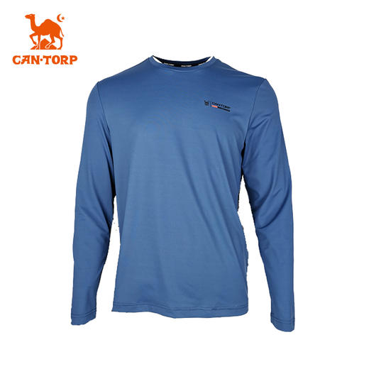 肯拓普骆驼春夏男式圆领功能长TC212294506 商品图0