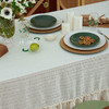 萝莉象牙白纯色高级法式风餐桌布 商品缩略图2
