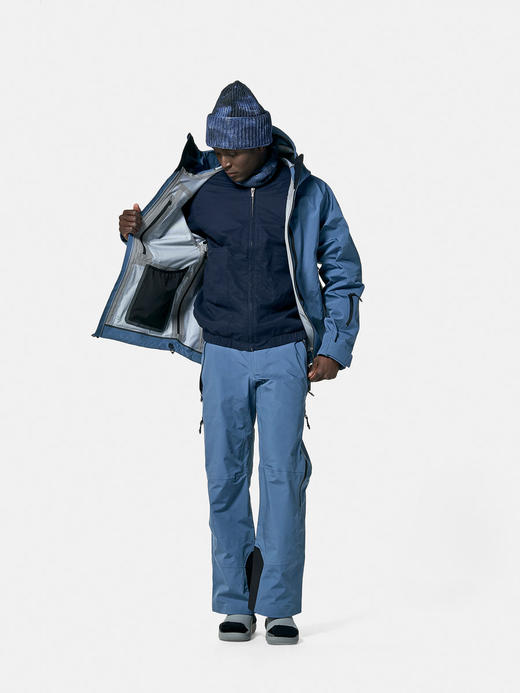 Holden - 3-Layer Jacket - China Blue - 男装 - 滑雪夹克 - 蓝色 商品图3