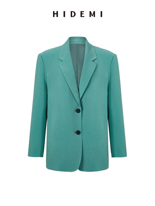 HIDEMI 氧气绿垂顺醋酸西装套装 商品图9