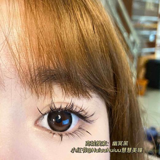 【店主实拍】幽冥黑-14.5mm 【年抛 0-1000度 含有525/575 】 商品图6