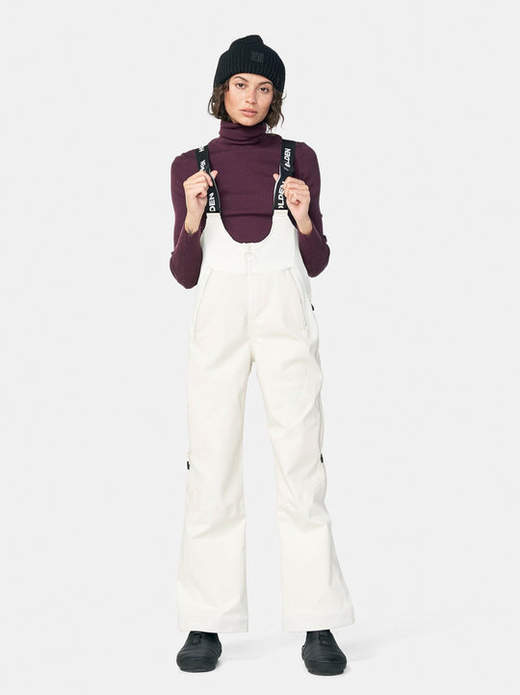 Holden - Sadie Bib - Pearl - 女装 - 滑雪裤 - 白色 商品图0