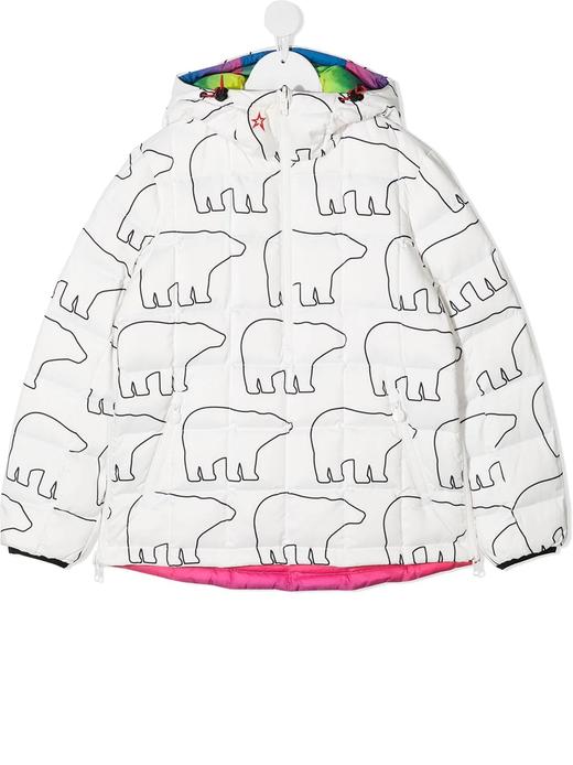 Perfect Moment - Nanuk Reversible Ski Jacket - Multicolor 童装 滑雪夹克 白色 商品图0