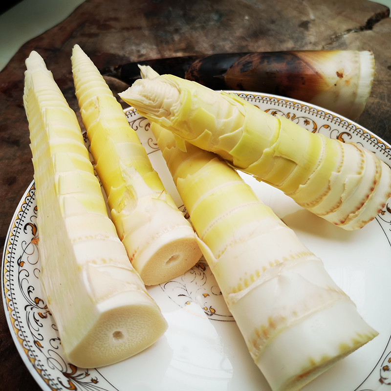 新鲜雷竹笋，现挖现发，鲜嫩爽口