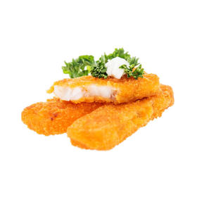 炸白身鱼排 2块