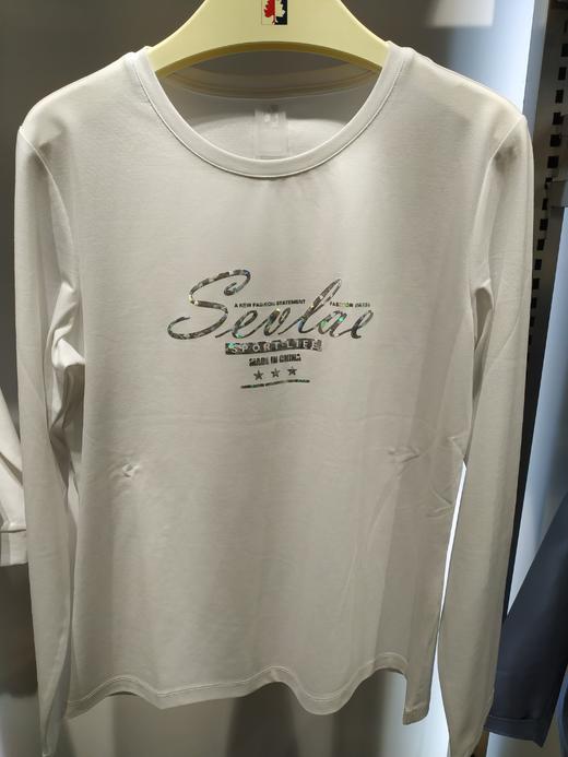 圣弗莱女式圆领长袖T恤F212284571 商品图2