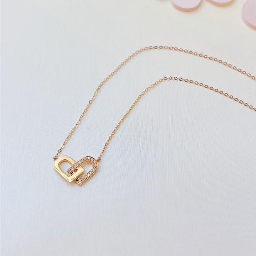 金麒麟 麒麟瑞祥 18K金钻石项链 商品图1