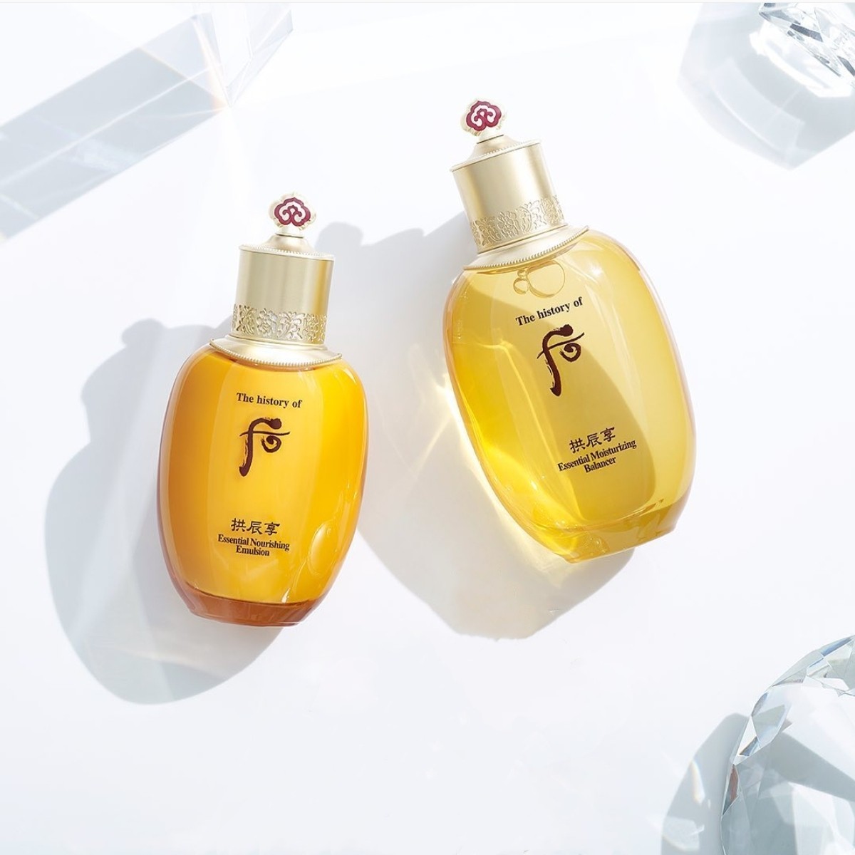 韩国 WHOO后 拱辰享气韵生滋养祛黄 精华水/乳液 150ml/110ml