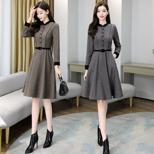 春款气质女神范连衣裙新款洋气时尚大气名媛女装裙子 XS97639 商品图1