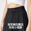 Supield素湃全波段硬核防晒阔腿裤多褶宽松女裤夏季透气薄休闲裤 商品缩略图2