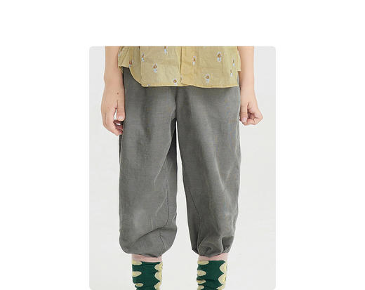 江南布衣婴童22年春装新品长裤  1M1E72530 商品图7