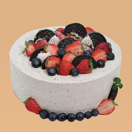 草莓奥利奥生日蛋糕 商品图1
