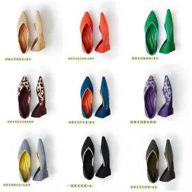 坡跟王妃鞋单鞋女新款时尚平底针织编织鞋