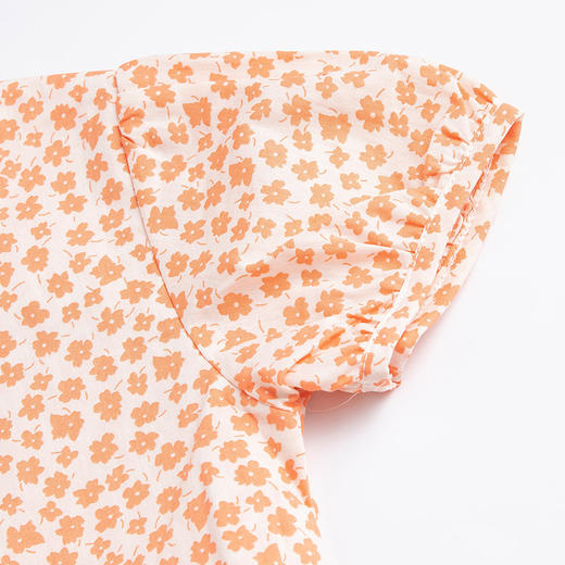 贝贝怡夏季新款碎花连衣裙清新甜美风宝宝裙子 商品图6