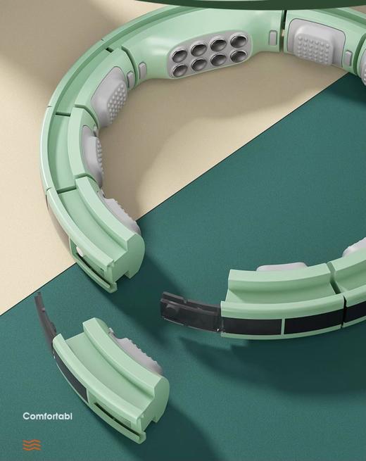 硅胶磁石按摩呼啦圈 商品图1