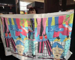 大力『walking cry』▏布艺画 商品图0