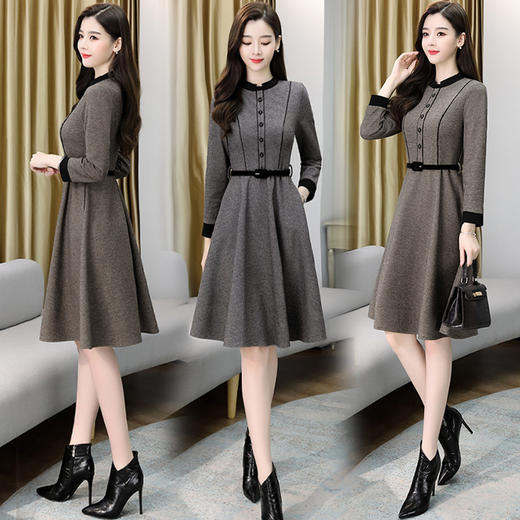 春款气质女神范连衣裙新款洋气时尚大气名媛女装裙子 XS97639 商品图2