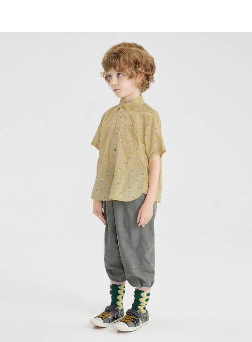 江南布衣婴童22年春装新品长裤  1M1E72530 商品图4