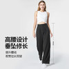 Supield素湃全波段硬核防晒阔腿裤多褶宽松女裤夏季透气薄休闲裤 商品缩略图1