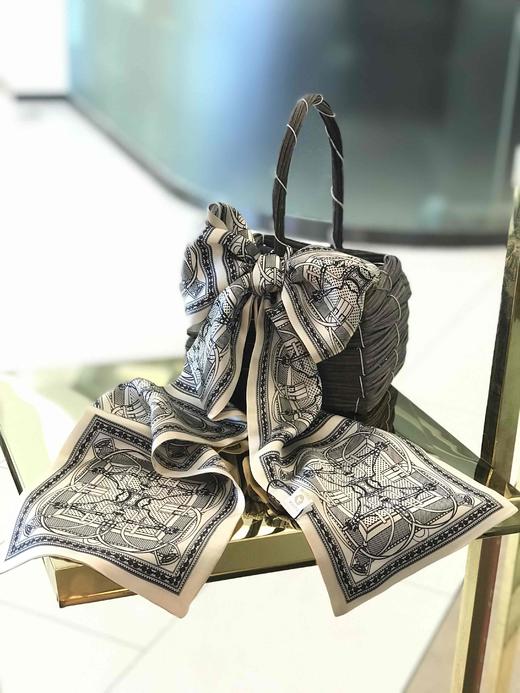 优品堂《春的律动》100％桑蚕丝长巾 商品图7