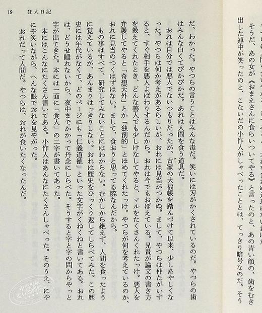 【中商原版】阿Q正伝 狂人日记 改版 鲁迅 竹内好 日文原版 阿Q正伝 狂人日記改版 岩波文庫 商品图5