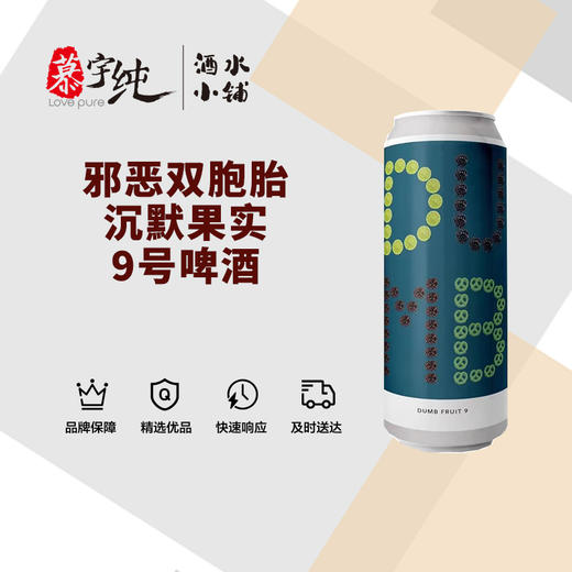 邪恶双胞胎沉默果实9号啤酒 商品图0