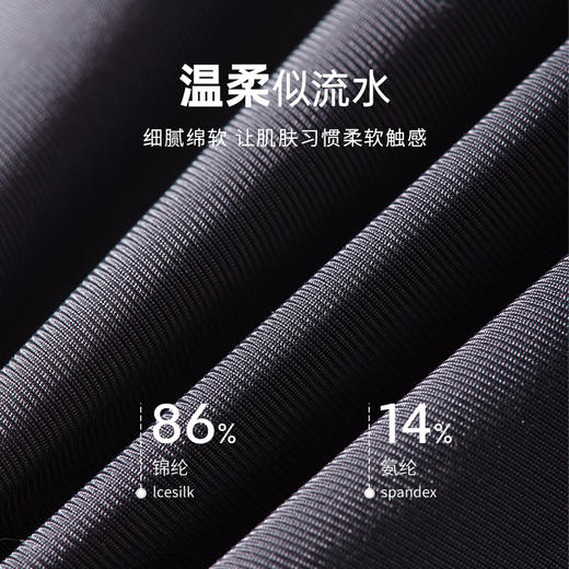 雅黛丽男士四角内裤冰丝无痕高档粉色短裤衩中腰舒适透气平角裤头 商品图1