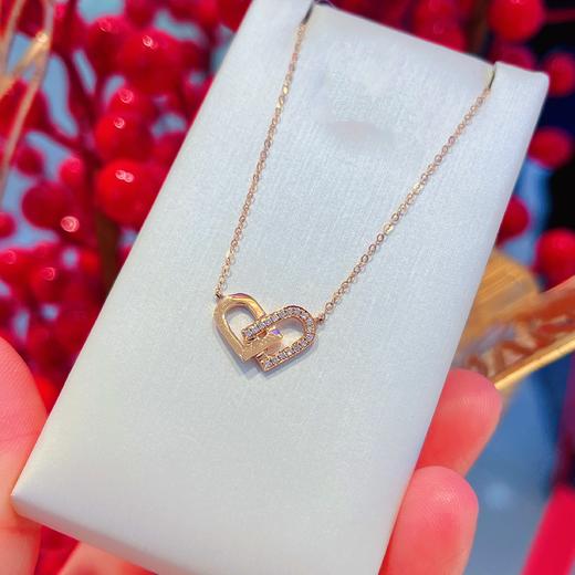 金麒麟 麒麟瑞祥 18K金钻石项链 商品图2