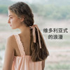 HSIA遐全棉睡裙女宽松遮肉甜美春日复古家居裙春夏中长宽肩带吊裙 商品缩略图2