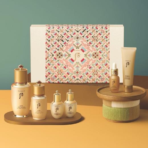 韩国 WHOO后 新款秘贴精华6件套 套盒 (精华50ml+20ml+面霜8m+水20ml+乳20ml+面霜8ml) 商品图8