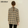 oldcolour秋季新款气质复古大格子宽松炸街小西装外套女BN31048024 商品缩略图2