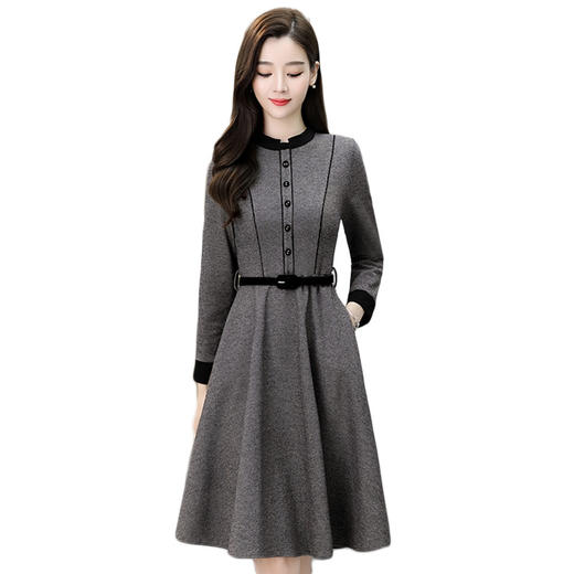 春款气质女神范连衣裙新款洋气时尚大气名媛女装裙子 XS97639 商品图4