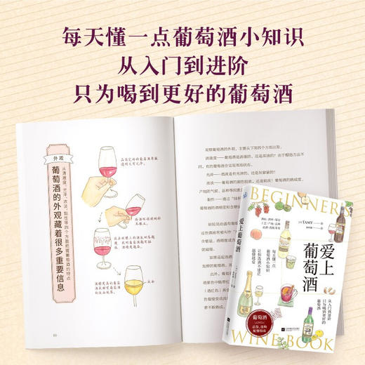 爱上葡萄酒 Tamy 著 酒类生活书籍 商品图1