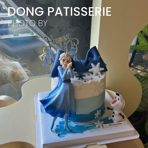 INS系列 艾莎公主 · 奶油霜蛋糕 商品图0