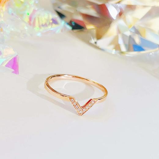 金麒麟 麒麟瑞祥 18k金钻石戒指 商品图2