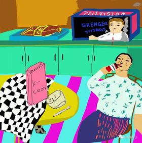 大力『fake 11』▏布艺画