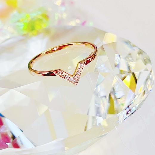 金麒麟 麒麟瑞祥 18k金钻石戒指 商品图0