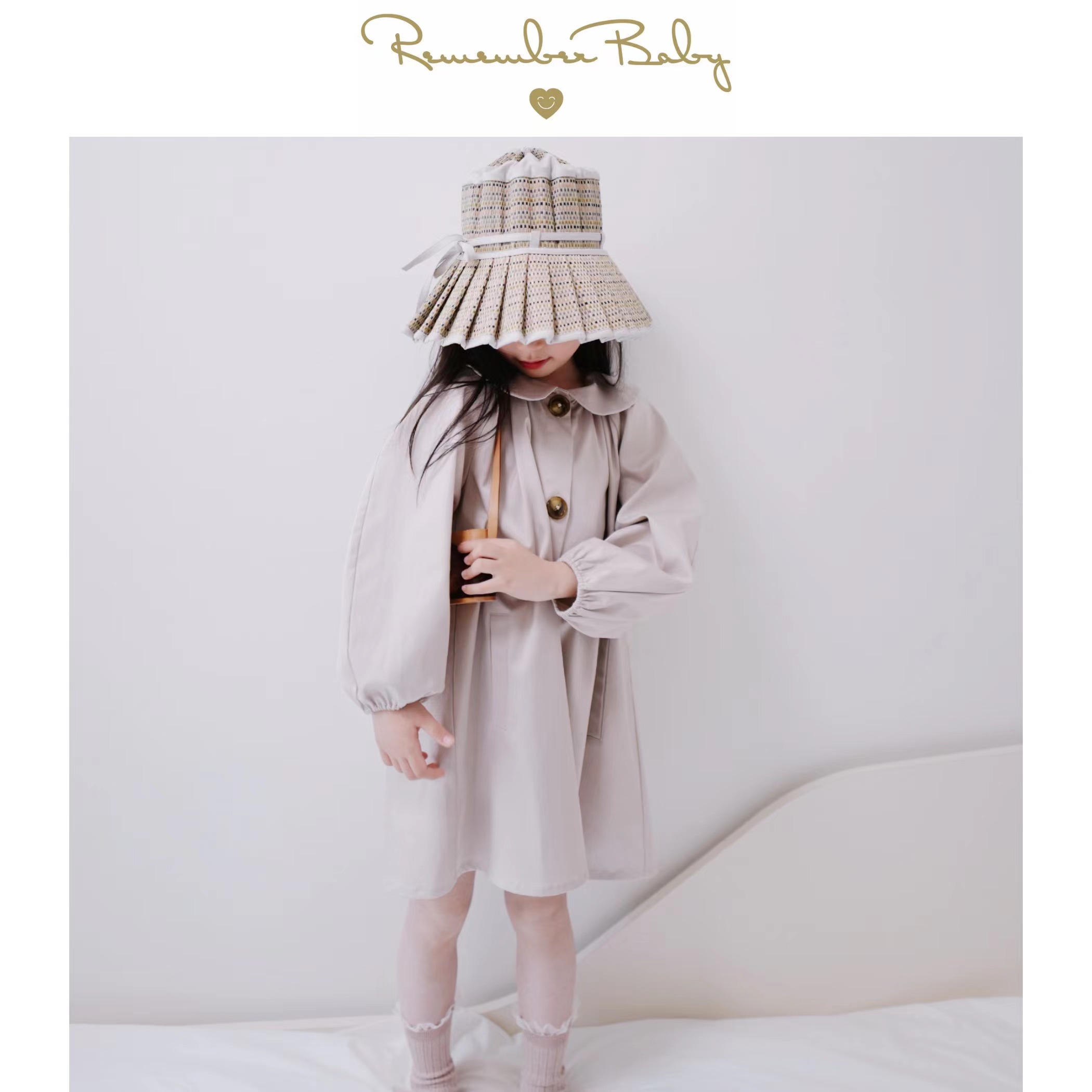 现货 / PEARL LIGHT | 进口面料制 淡珠光色复古翻领长款风衣