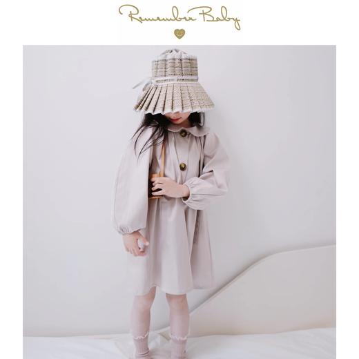 现货 / PEARL LIGHT | 进口面料制 淡珠光色复古翻领长款风衣 商品图0