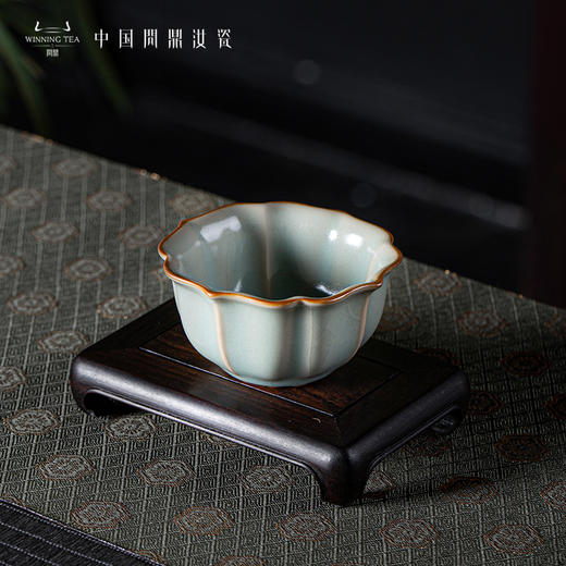 问鼎复刻款天青宝相杯 商品图1