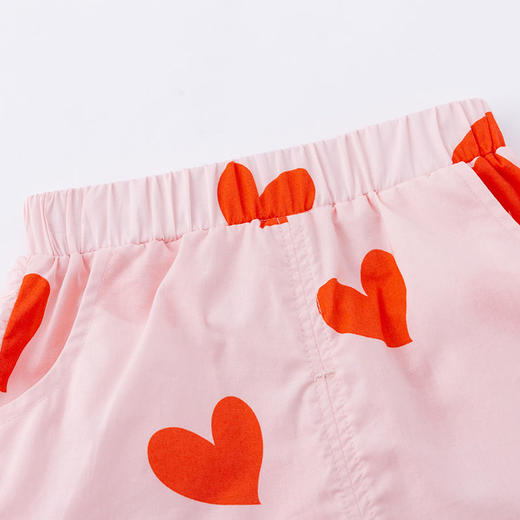 贝贝怡女童短裤公主风潮流透气舒适松紧腰短裤新款女宝甜美风裤子 商品图7