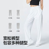 Supield素湃全波段硬核防晒阔腿裤多褶宽松女裤夏季透气薄休闲裤 商品缩略图4