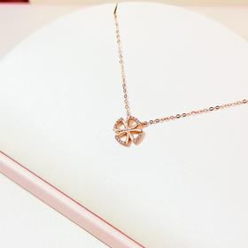 金麒麟 麒麟瑞祥 18K金钻石项链