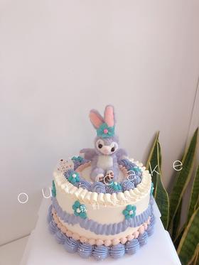 星黛露兔子复古蛋糕-低糖处理无添加