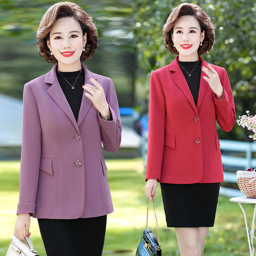 YCE A945-2817休闲西装大码洋气风衣薄 商品图0